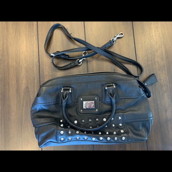 Studded faux leather purse - Picture 2 of 2
